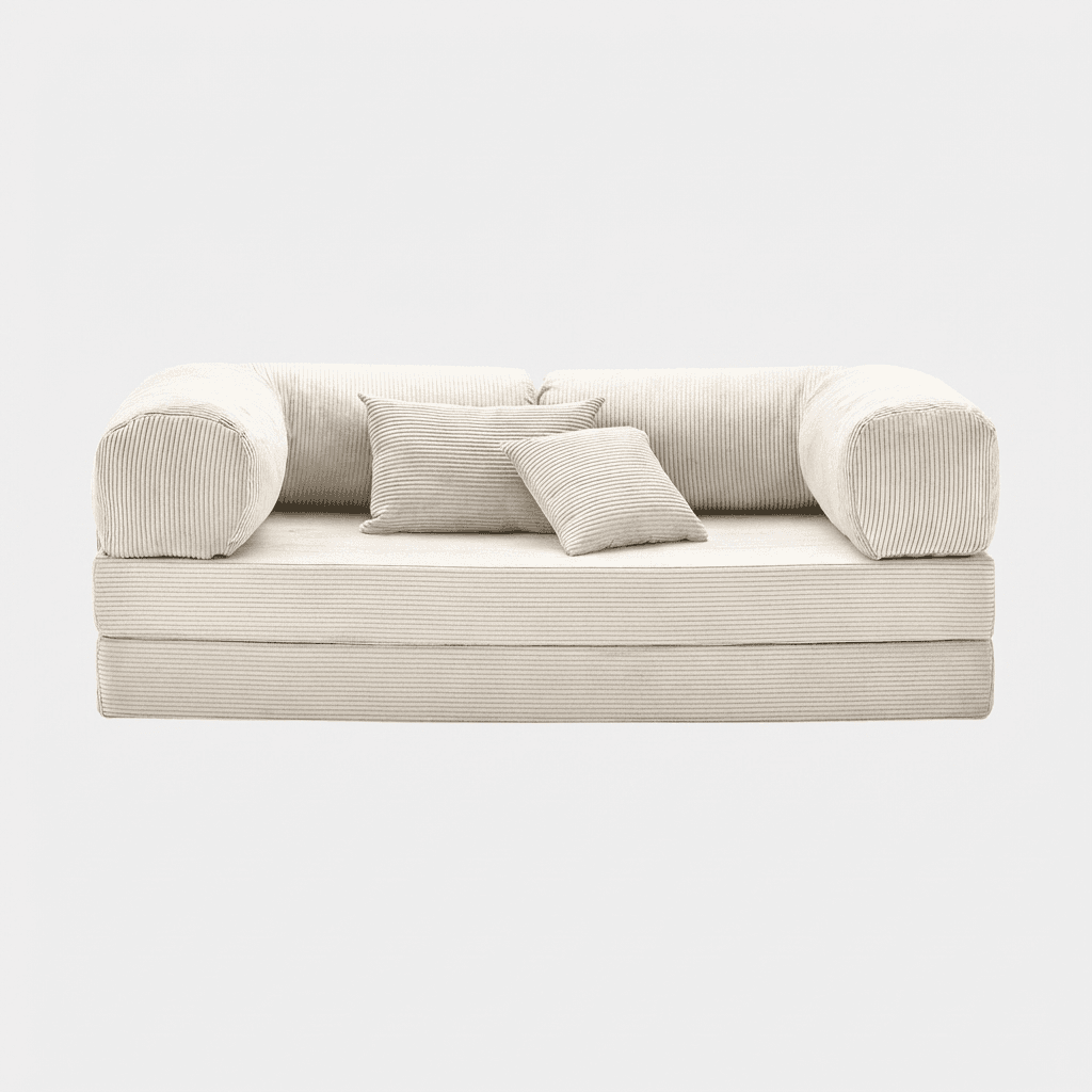 Диван Teddy Премиум Milk | Молочный | col. 000 превью 4