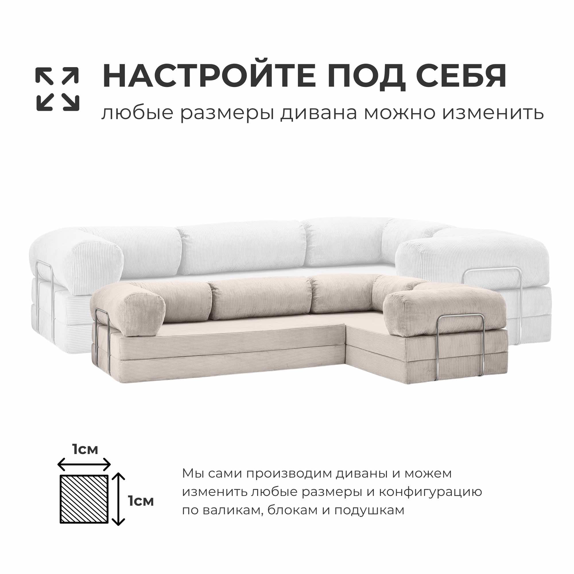 Диван Teddy INDIGO превью 15