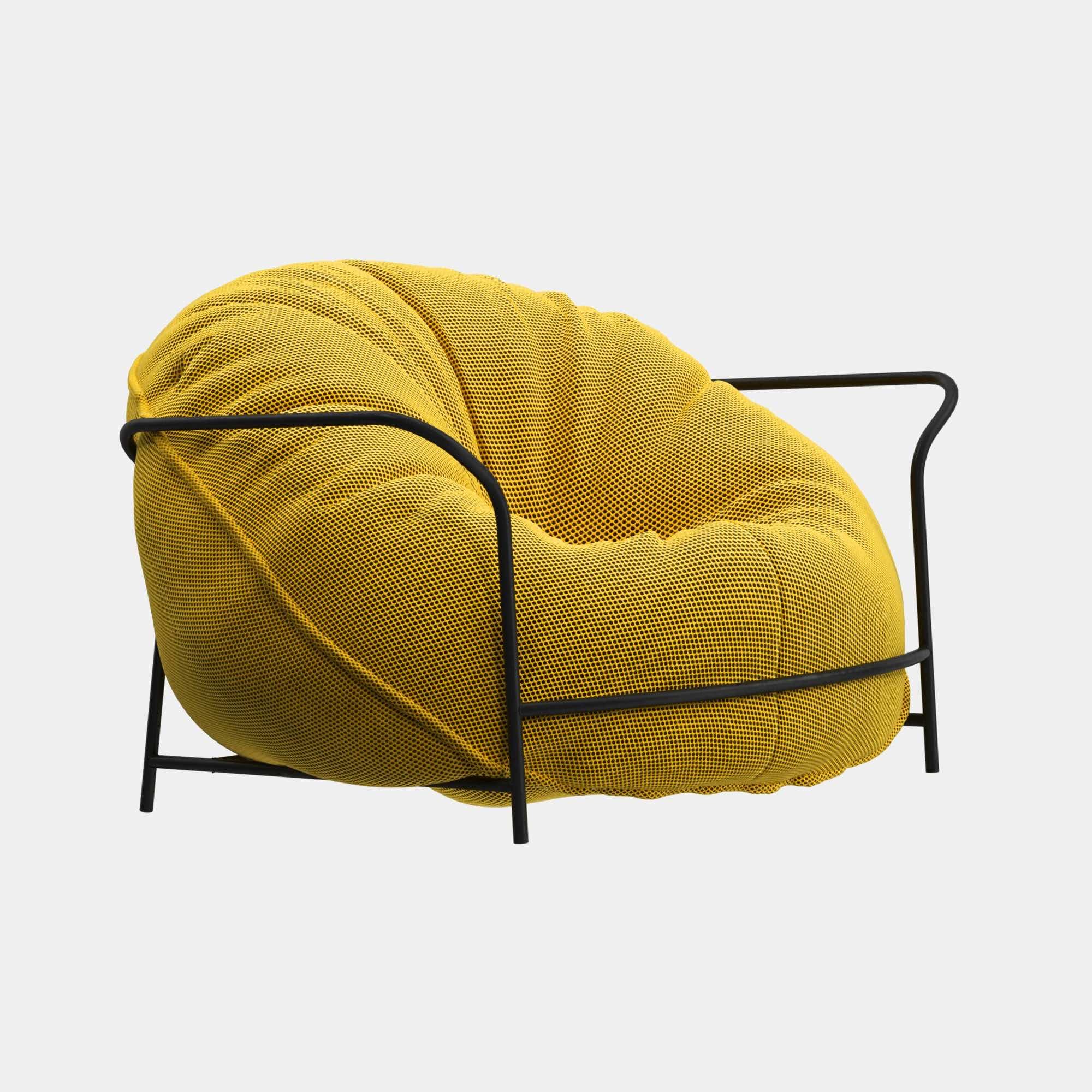 Кресло дизайнерское UNO Йеллоу