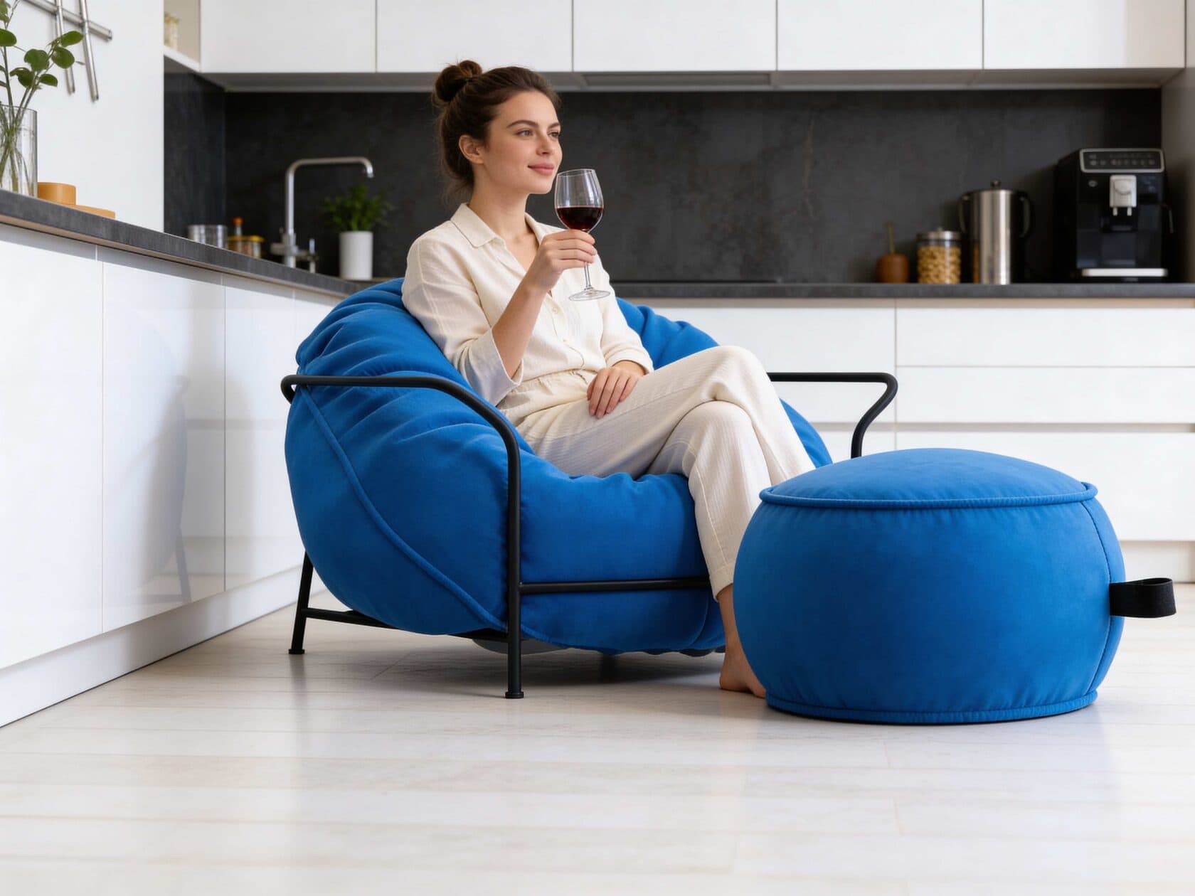 Кресло дизайнерское UNO Океан превью 2