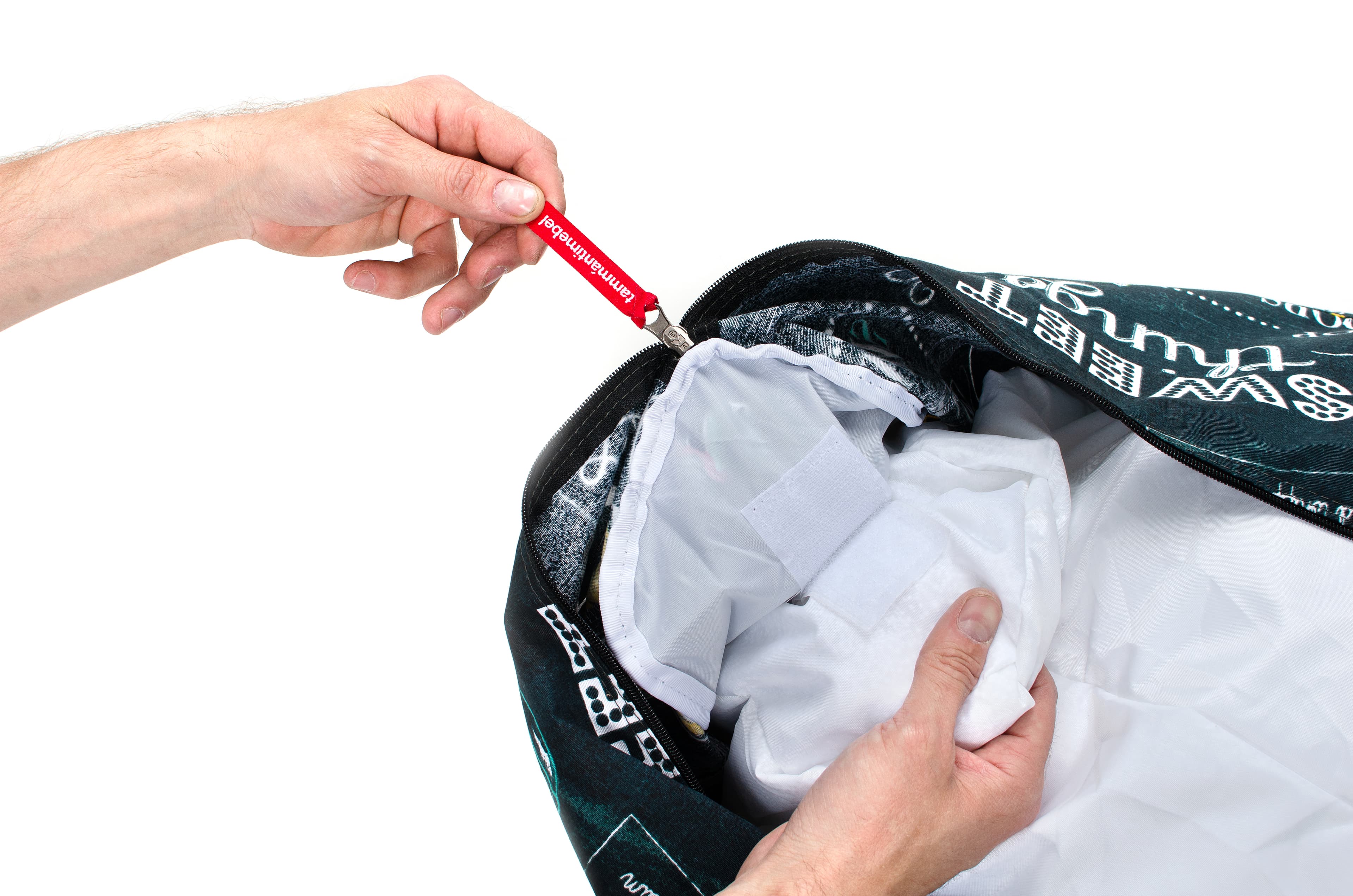 Большое яркое кресло-мешок Босс Айскрим превью 5