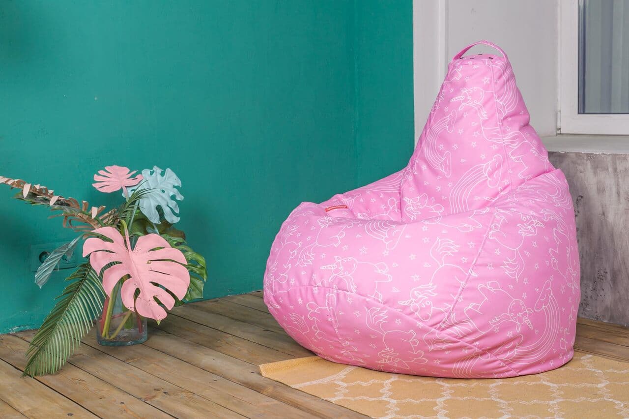 Детское кресло-мешок БинБэг Кидс, Единорожки превью 6