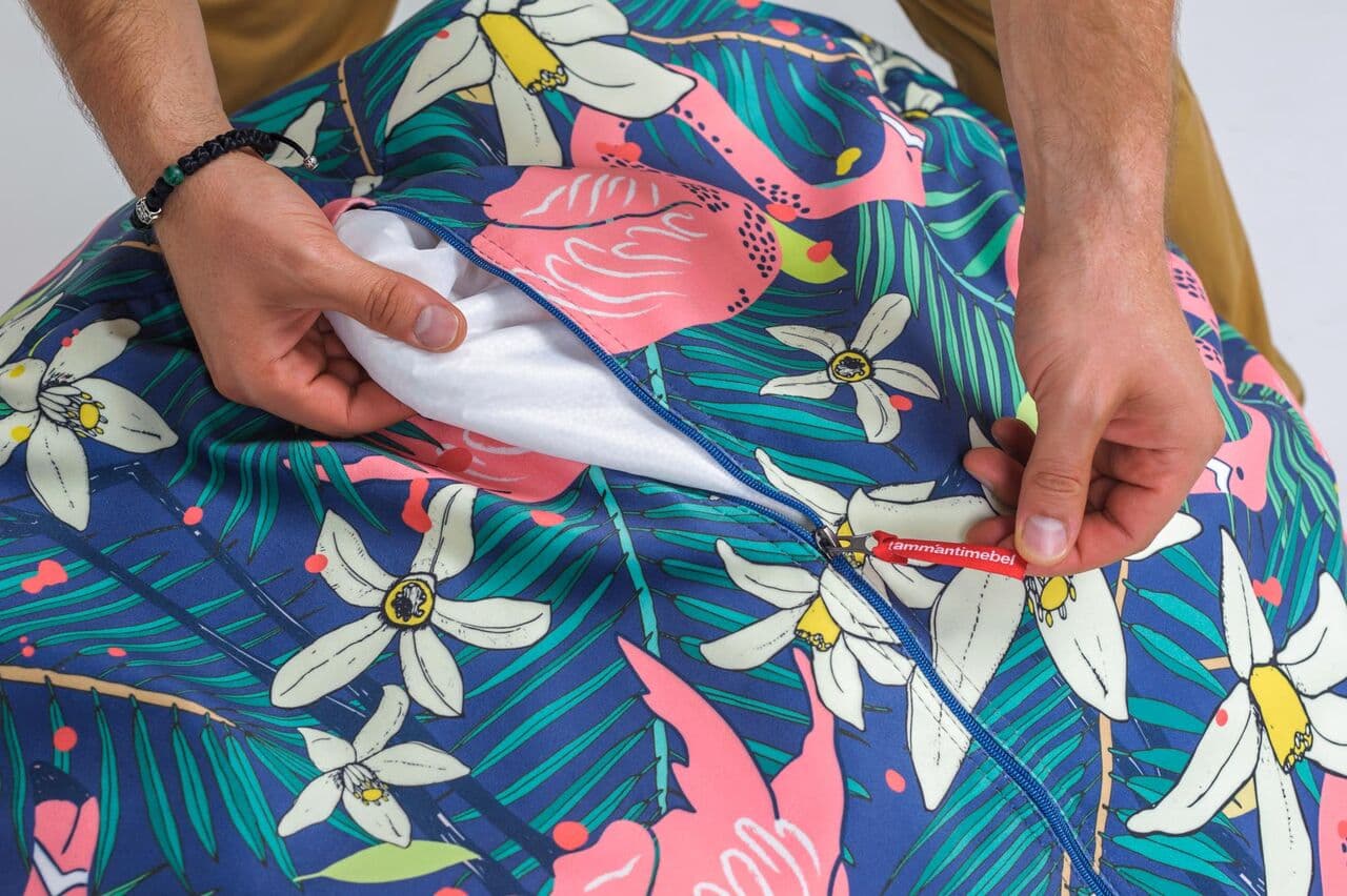 Кресло БинБэг Арстайл, Фламинго превью 4