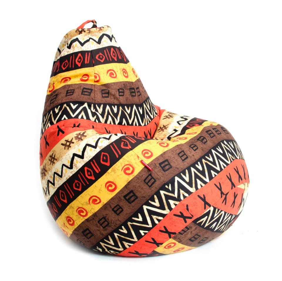 Яркое кресло-мешок БинБэг Африка превью 2